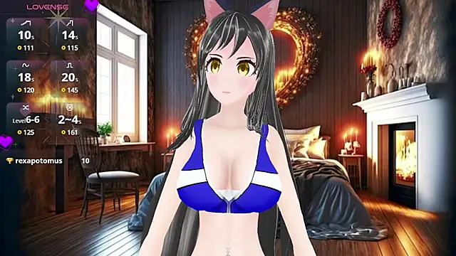 Snapshot of KimiStar chatting on 02.13.25 KimiStar online show from 02.13.25