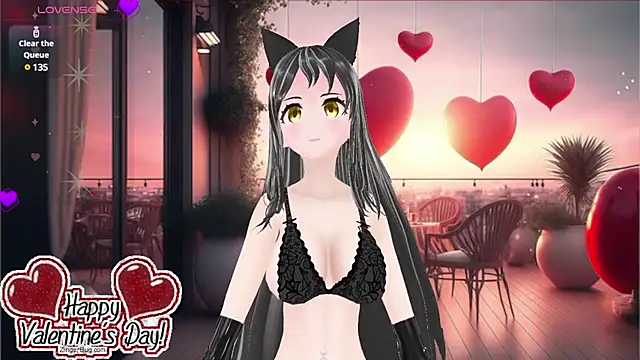 Snapshot of KimiStar chatting on 02.14.25 KimiStar online show from 02.14.25