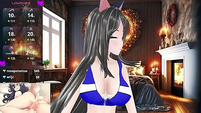 Snapshot of KimiStar chatting on 02.18.25 KimiStar online show from 02.18.25