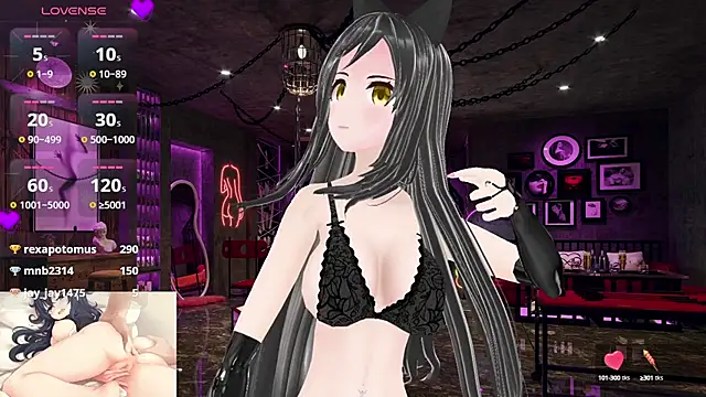 Snapshot of KimiStar chatting on 02.23.25 KimiStar online show from 02.23.25