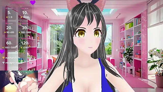 Snapshot of KimiStar chatting on 03.06.25 KimiStar online show from 03.06.25