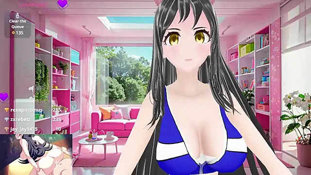 Snapshot of KimiStar chatting on 03.07.25 KimiStar online show from 03.07.25