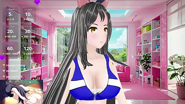 Snapshot of KimiStar chatting on 03.07.25 KimiStar online show from 03.07.25