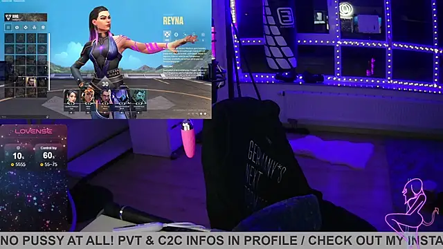 Gamergirl-Linela online show from 02.10.25