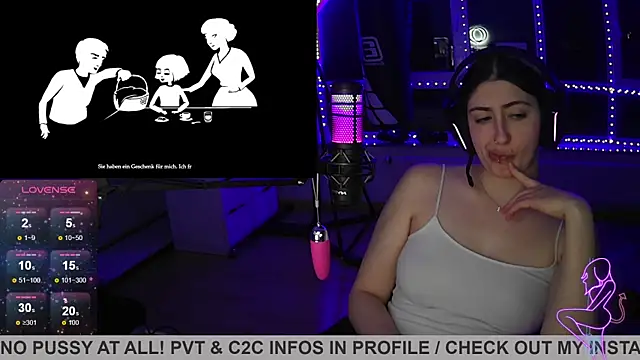 Gamergirl-Linela online show from 02.11.25