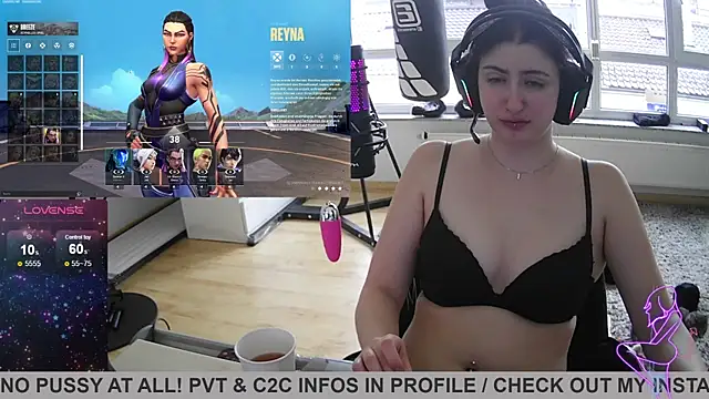 Gamergirl-Linela online show from 02.12.25