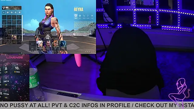 Gamergirl-Linela online show from 02.19.25