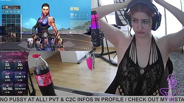 Gamergirl-Linela online show from 02.23.25