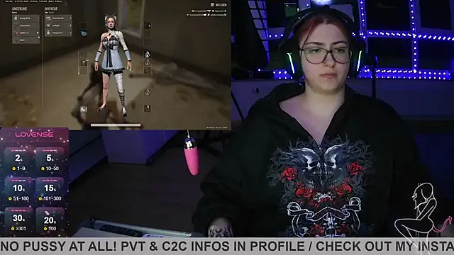 Gamergirl-Linela online show from 03.21.25