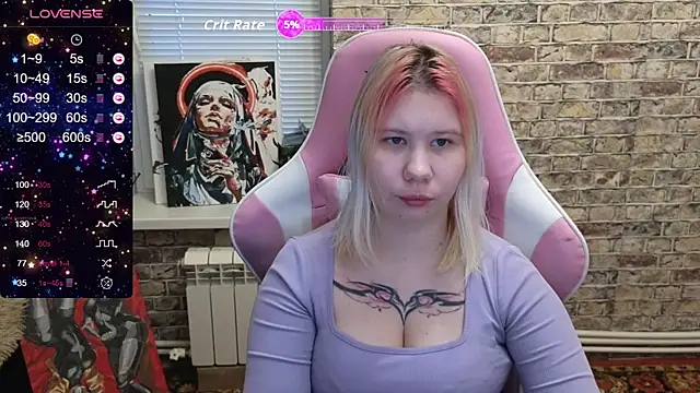 Little kitsune1707 online show from 11.26.25