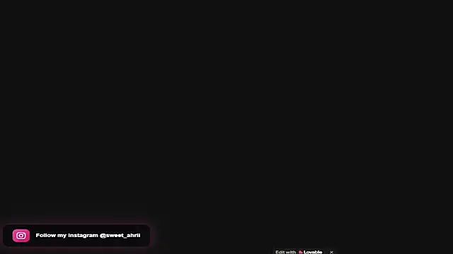 AhriSweet  online show from 04.29.26
