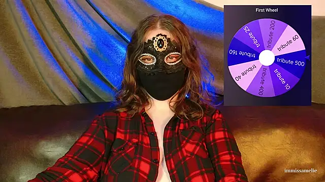 ImMissAmelie online show from 03.14.26