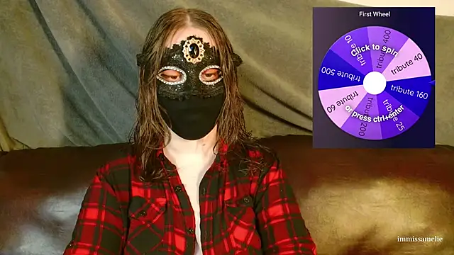 ImMissAmelie online show from 03.14.26