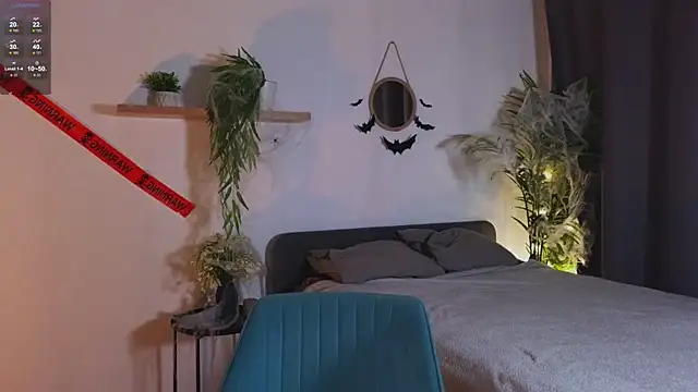 Snapshot of Ckarollina chatting on 10.25.25 Ckarollina online show from 10.25.25