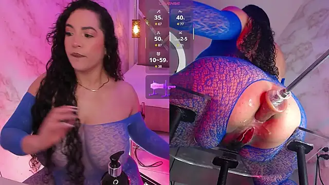 Snapshot of RoxyLicious_ chatting on 11.20.25 RoxyLicious online show from 11.20.25