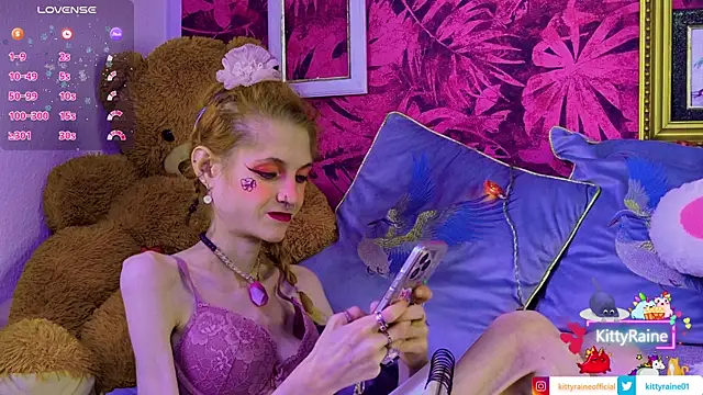 Snapshot of KittyRaine chatting on 07.14.26 KittyRaine online show from 07.14.26