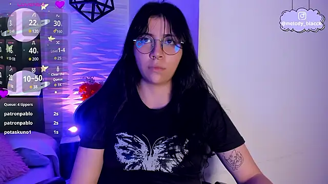 Melody Black  online show from 03.08.26