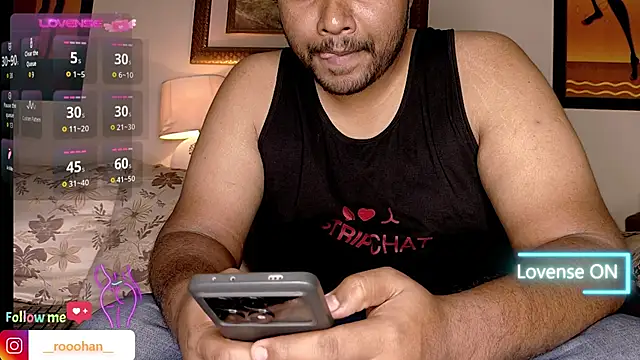 Naughty Rohan  online show from 02.24.26