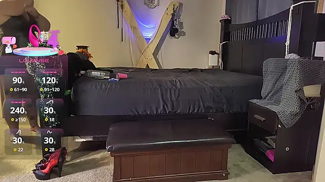 Snapshot of KinkyBratandDaddy chatting on 10.21.25 KinkyBratandDaddy online show from 10.21.25