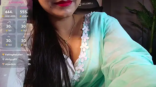 Snapshot of _Lisha_ chatting on 03.07.26 Lisha online show from 03.07.26