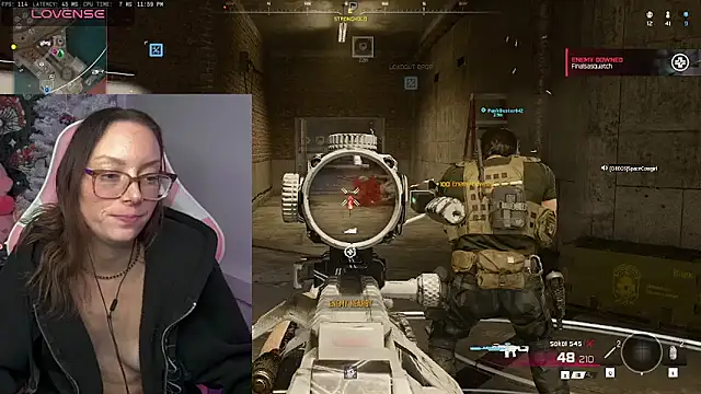 Snapshot of SpaceCowWhore chatting on 01.07.26 SpaceCowWhore online show from 01.07.26