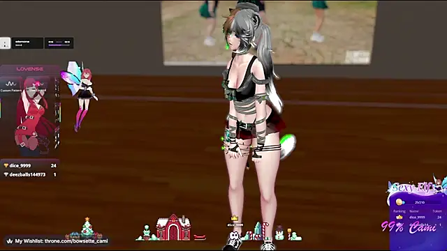 Bowsette Cami online show from 12.17.25