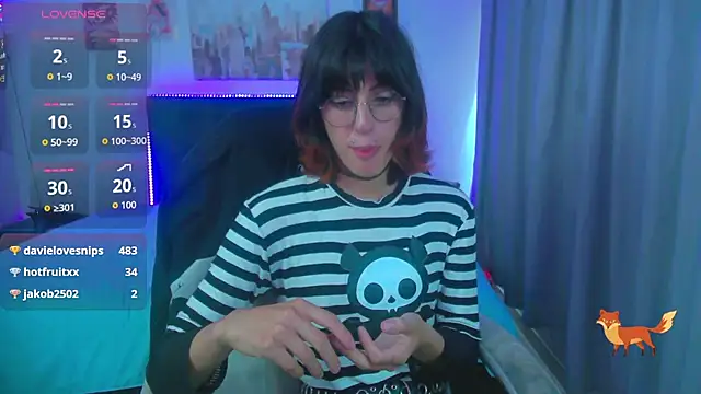 goth minerva online show from 07.28.26