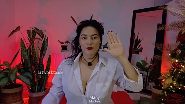 Artworktease online show from 12.22.25