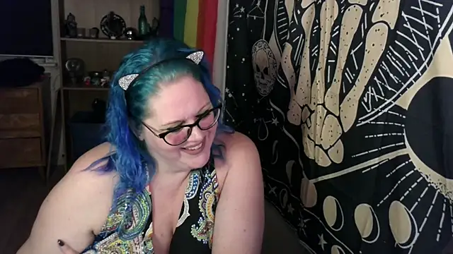 Snapshot of Kinky_Witch chatting on 10.08.25 Kinky Witch online show from 10.08.25