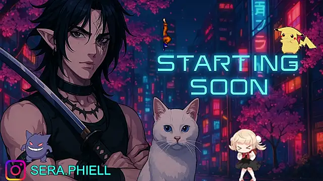 Snapshot of Seraphiell chatting on 09.24.25 Seraphiell online show from 09.24.25