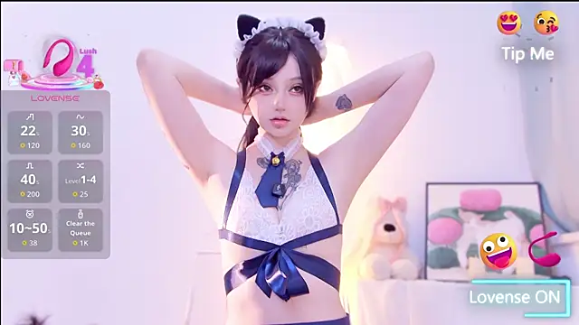 Snapshot of Miya-222 chatting on 12.19.25 Miya-222 online show from 12.19.25