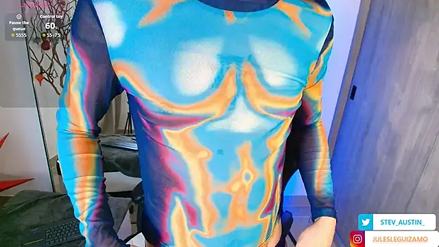 Snapshot of stev_austin_ chatting on 11.29.25 stev austin online show from 11.29.25