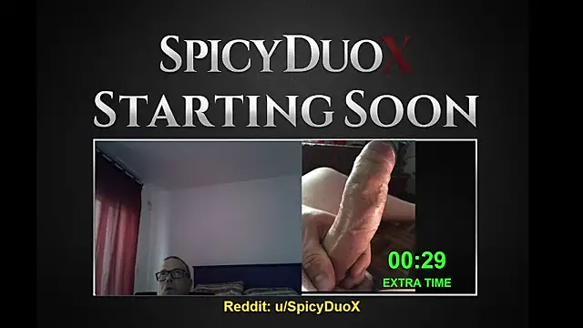SpicyDuoX online show from 10.11.25