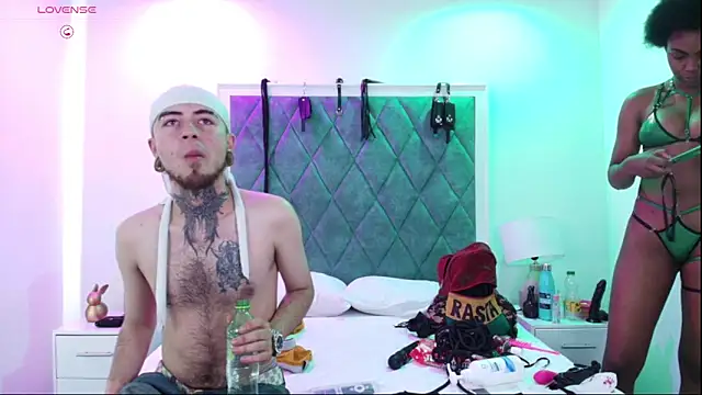 Asha zuri and adam online show from 03.17.26