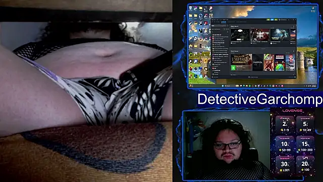 Snapshot of DetChompy chatting on 03.30.26 DetChompy online show from 03.30.26