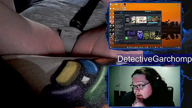 Snapshot of DetChompy chatting on 04.19.26 DetChompy online show from 04.19.26