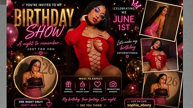 Sophia Ebony online show from 05.30.26
