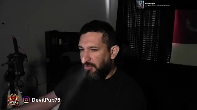 DevilPup75  online show from 06.11.26
