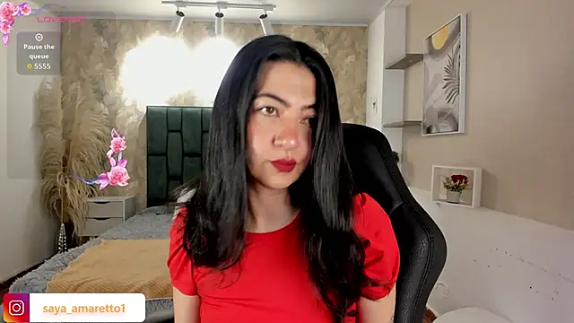 Saya Amaretto1 online show from 03.12.26