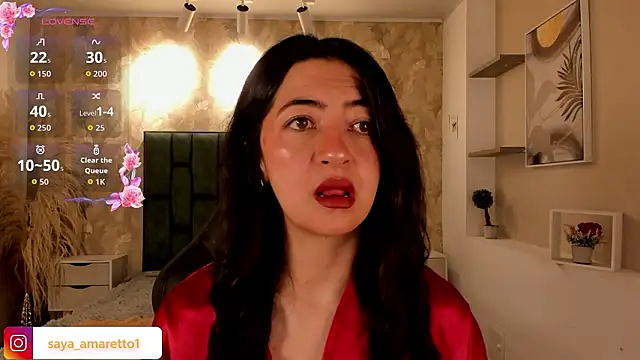 Saya Amaretto1 online show from 03.14.26