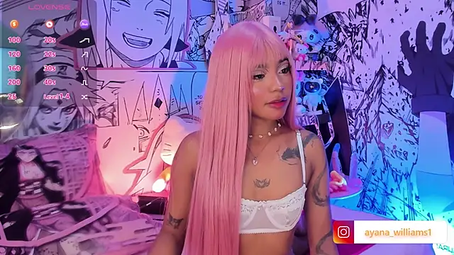 Snapshot of Baby_ayana_ chatting on 11.16.25 Baby ayana online show from 11.16.25