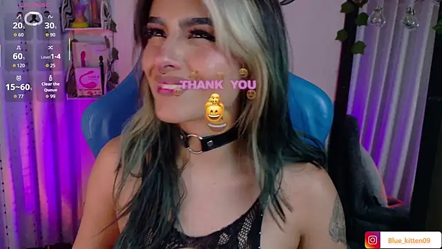 blue kitten online show from 01.10.26