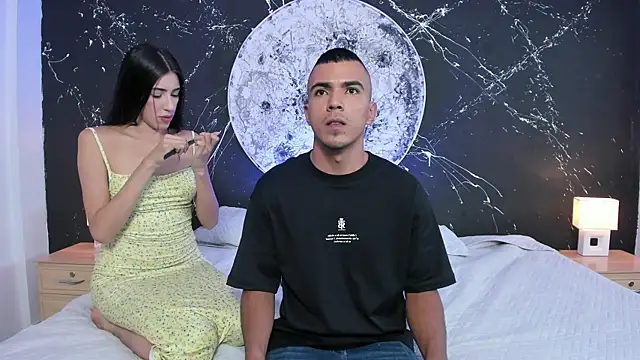 Snapshot of LiaAndMateo chatting on 09.30.25 LiaAndMateo online show from 09.30.25