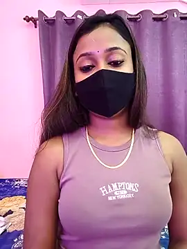 Snapshot of Puja-baby chatting on 10.10.25 Puja-baby online show from 10.10.25