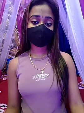 Snapshot of Puja-baby chatting on 03.11.26 Puja-baby online show from 03.11.26