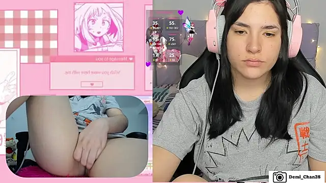 Snapshot of demi_chan chatting on 09.11.25 demi chan online show from 09.11.25