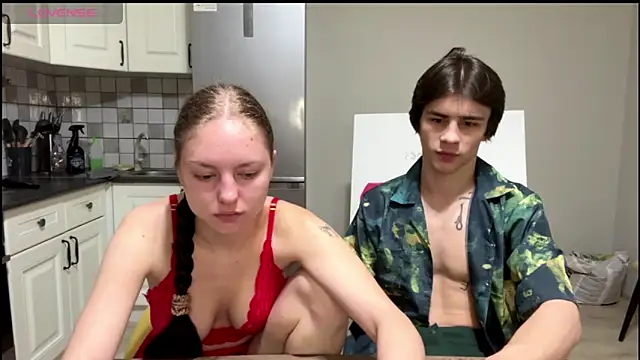 Snapshot of flowerscouple chatting on 03.01.26 flowerscouple online show from 03.01.26