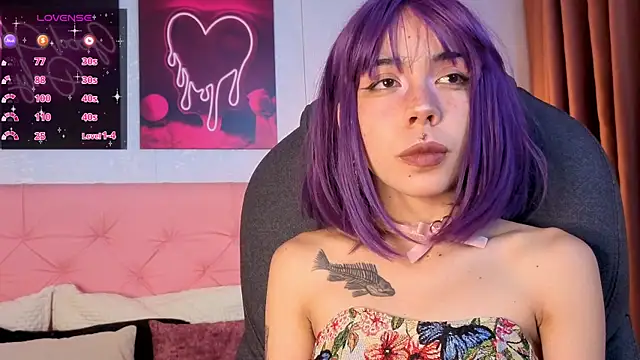 dark  nymph online show from 07.30.26