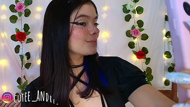 cutee andrea online show from 02.10.26