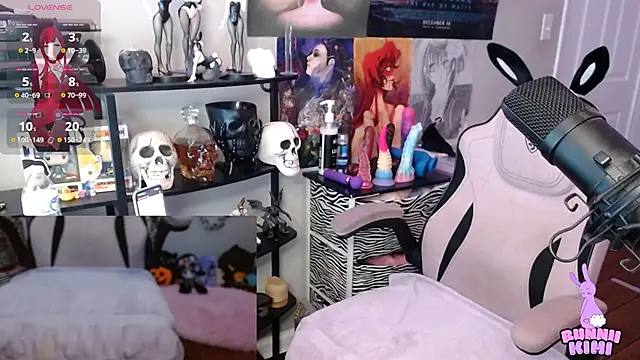 bunniikimi online show from 09.15.25